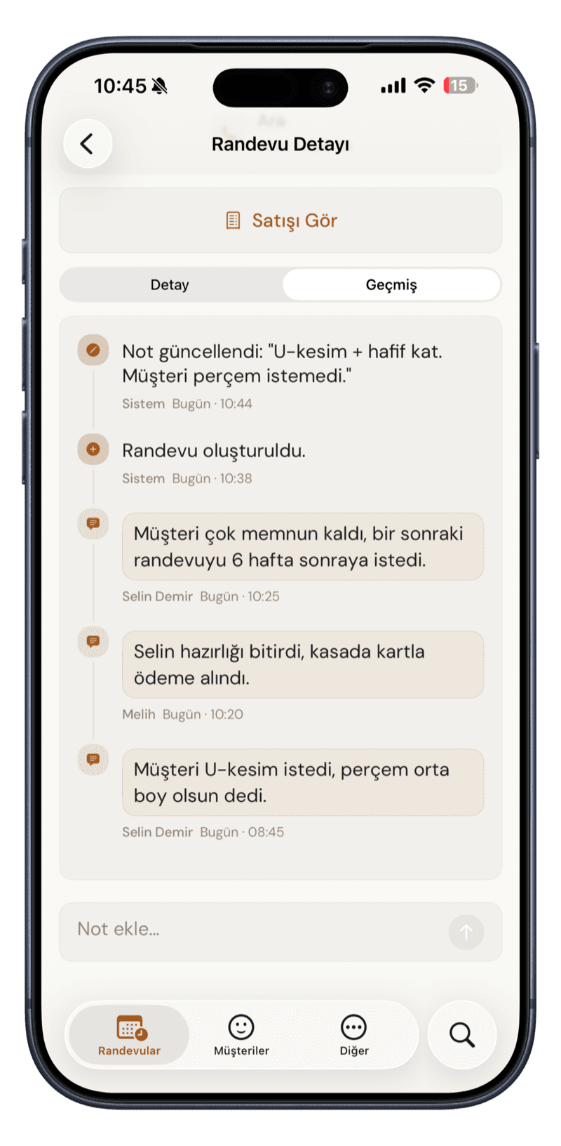 Randevu Notları